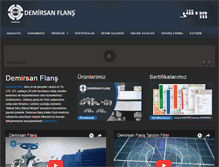 Tablet Screenshot of demirsanflans.com